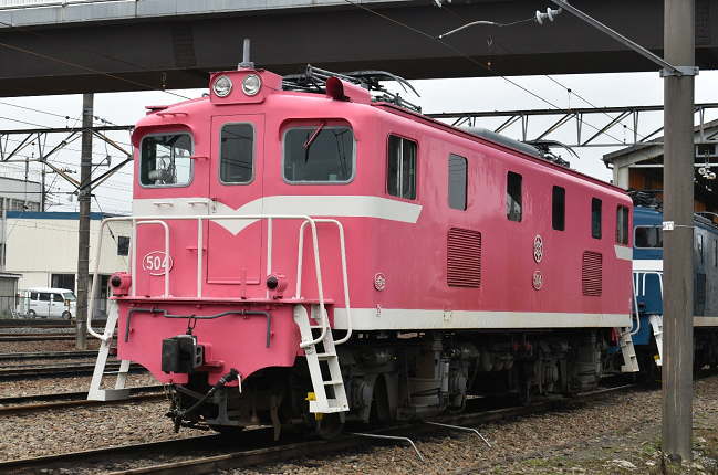 ピンク色のデキ504号