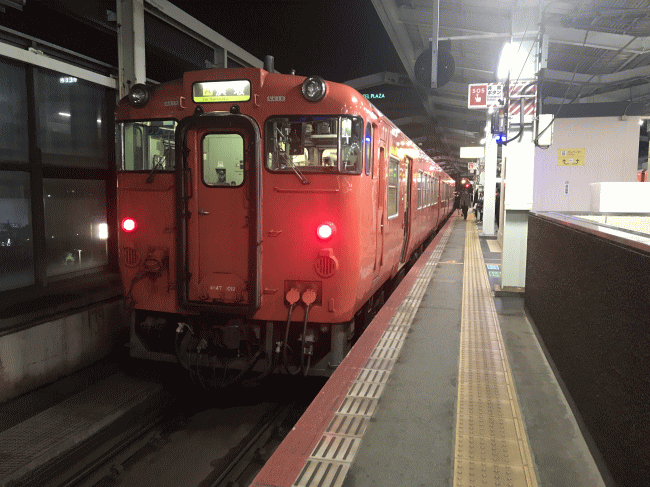 鳥取駅のキハ47
