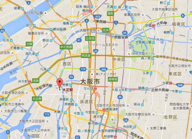 大阪環状線の撮影地、大正駅