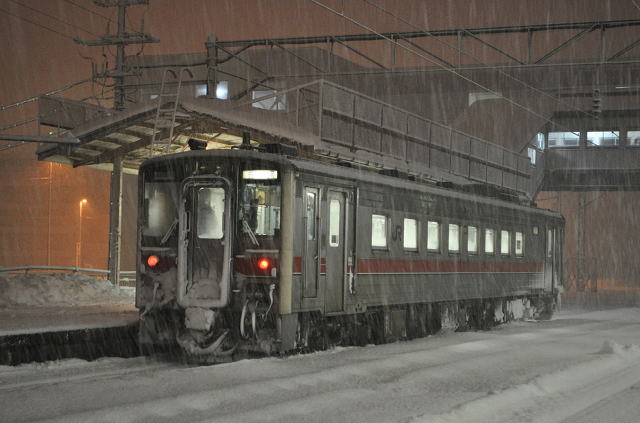深川駅にて留萌本線キハ54