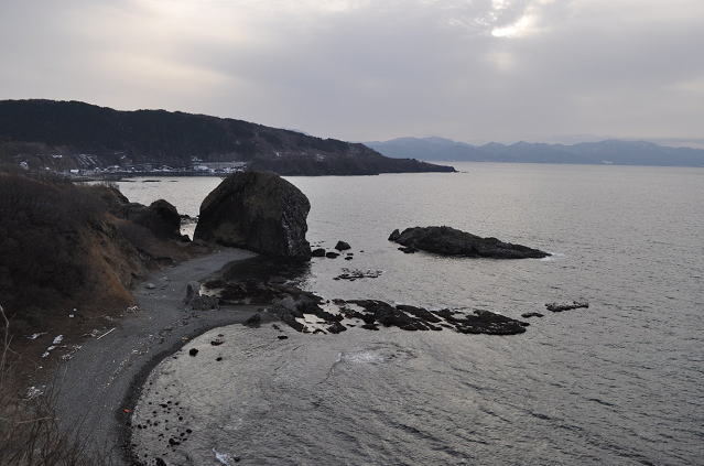 高野崎灯台より西側を望む