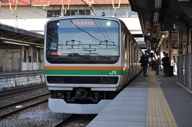 上野東京ライン経由小田原行