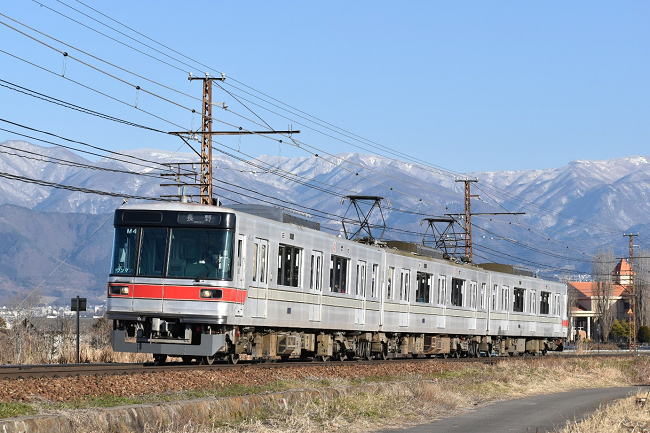 長野電鉄の3000系