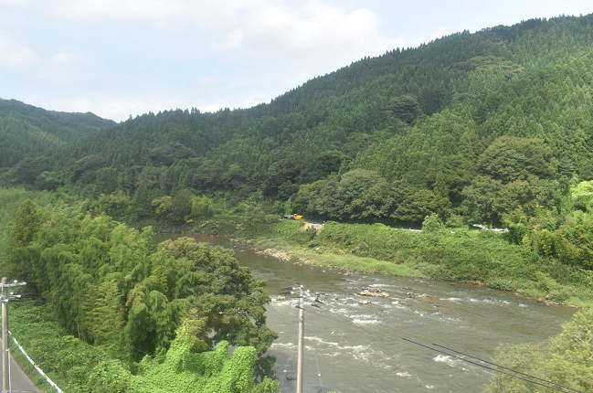 あぶくま～兜間の車窓