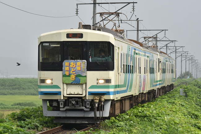 8100系の宮城おとぎ街道号（横倉駅で撮影）