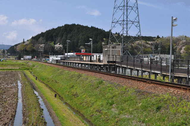 明知鉄道極楽駅