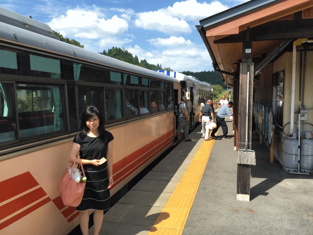 アケチ6形を使った寒天列車