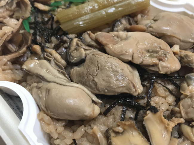 ほかほかかきめしのかき煮