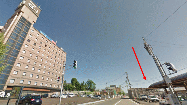 ホテルアルファーワン鯖江の外観