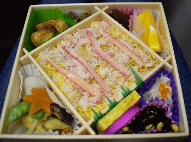 かに幕の内の中身