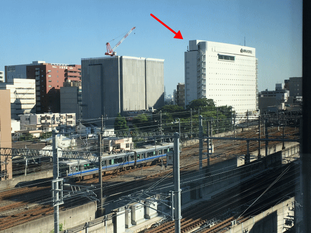 アパホテル金沢駅前の外観