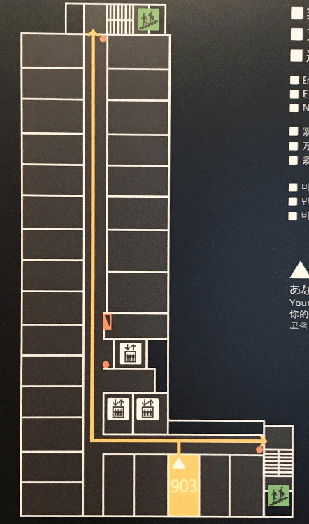 アパホテルTKP仙台駅北の客室配置図