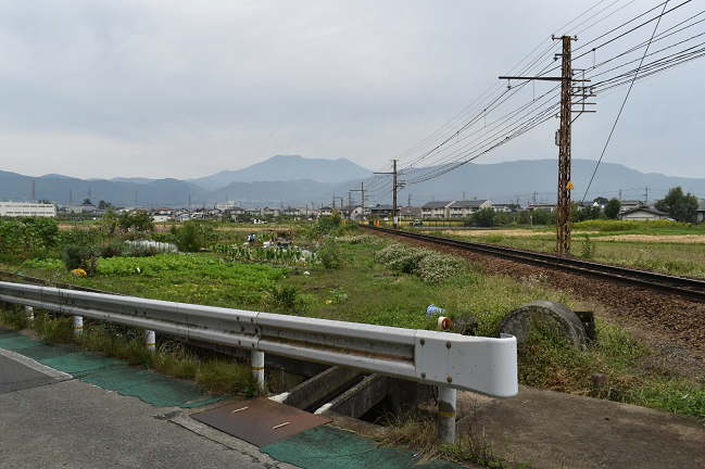 信州大学教育学部附属中学校横の道路が撮影地