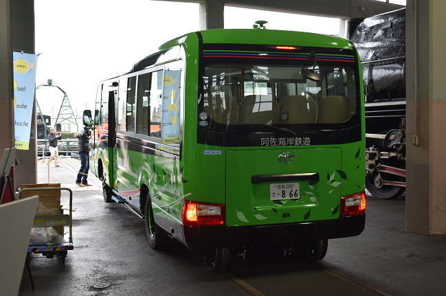 阿佐海岸鉄道のDMVはトヨタ自動車製