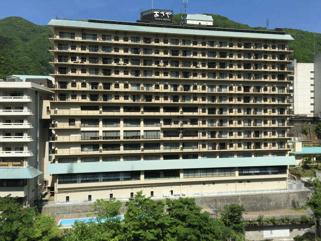 鬼怒川温泉あさやの外観