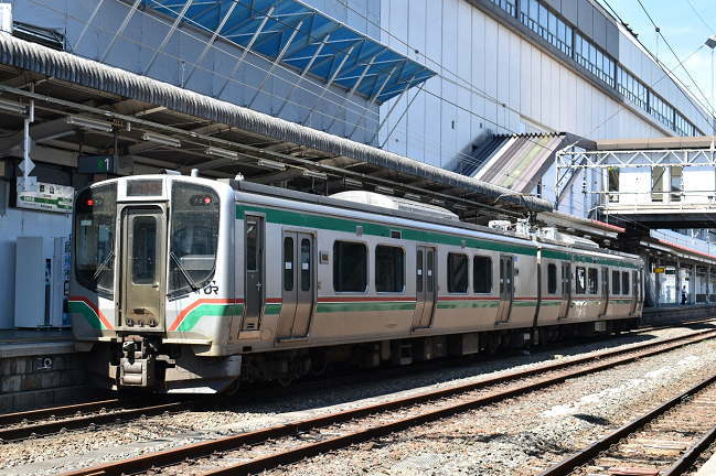 磐越西線のE721系