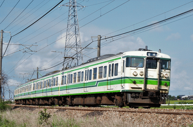 115系の第二次新潟色