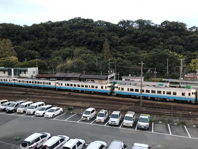 ビジネス旅館さくら荘の客室からの眺め