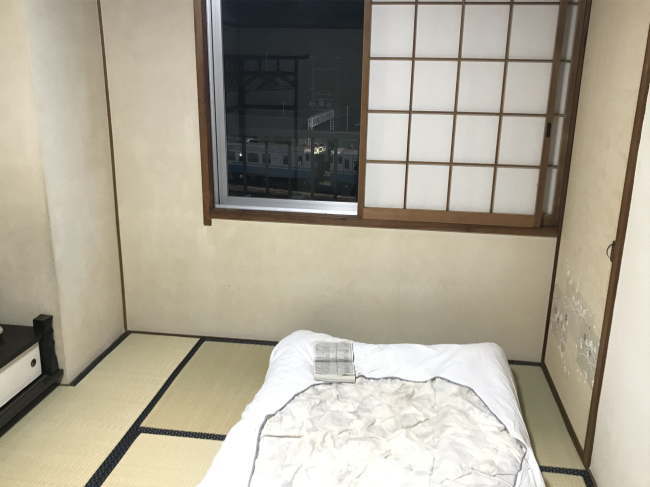 ビジネス旅館さくら荘の布団