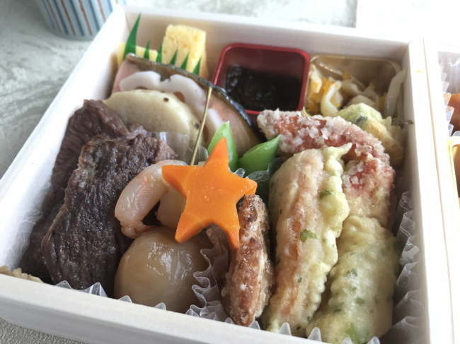 カシオペアスペシャル弁当の一の重