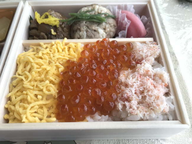 カシオペアスペシャル弁当の三の重