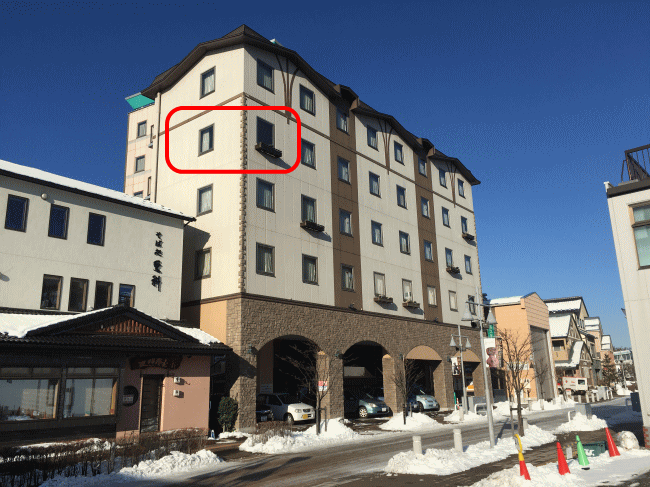 茅野ステーションホテルの外観