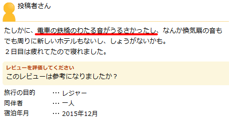 シティホテル望月の口コミ
