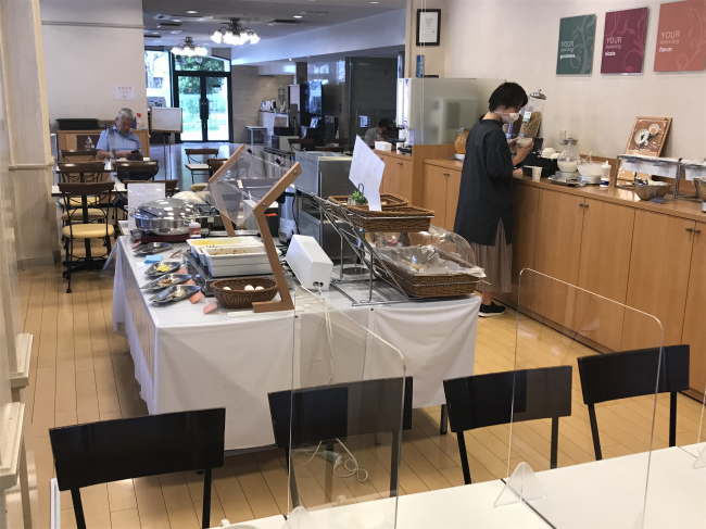 コンフォートホテル堺の朝食会場