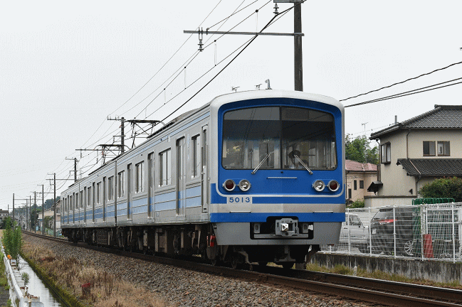 穴部～飯田岡間の大雄山線の撮影