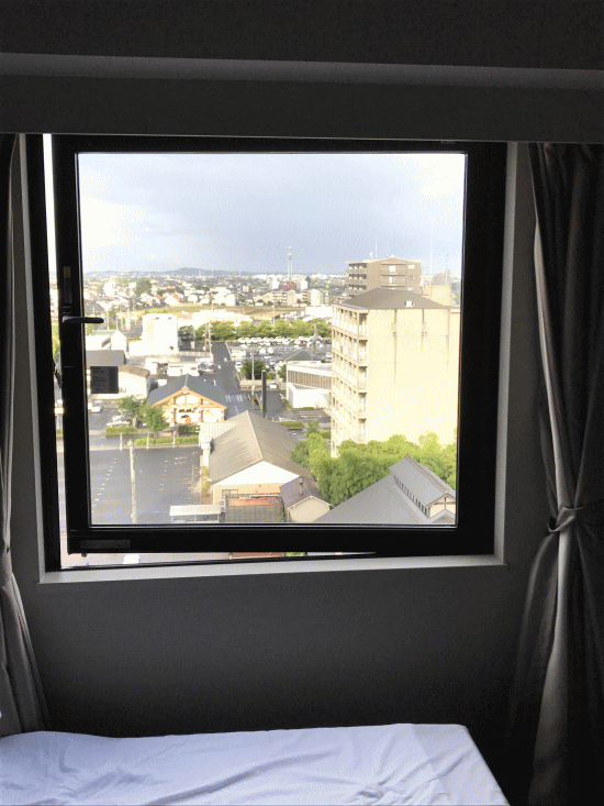ドーミーイン出雲の窓辺の様子