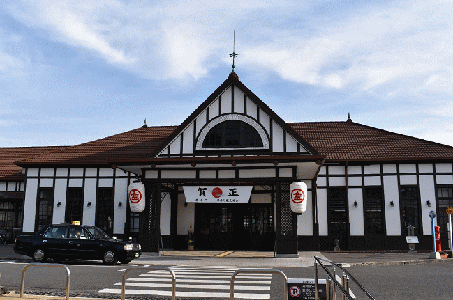 リニューアル後の琴平駅