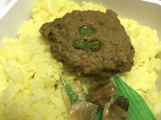 「チキン弁当×ボンカレー」のドライカレー