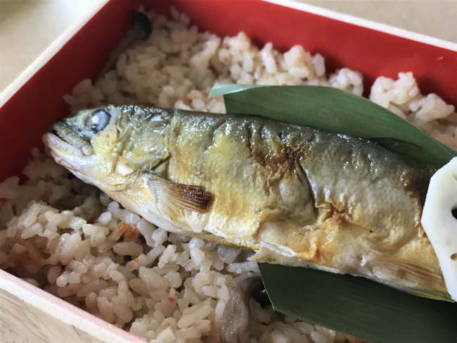 鮎屋三代塩焼き