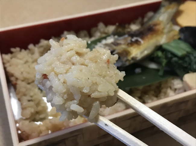 鮎屋三代の炊き込みごはん