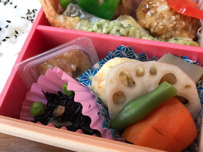 幕の内弁当の煮物(リニューアル後)