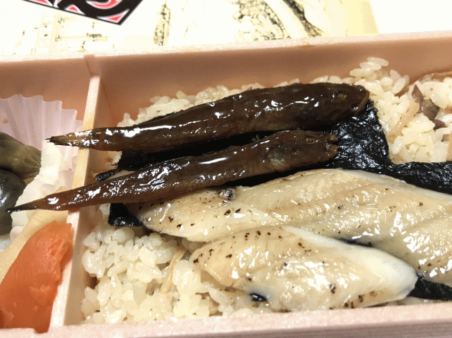 復刻版・深川めしのハゼの甘露煮や穴子煮