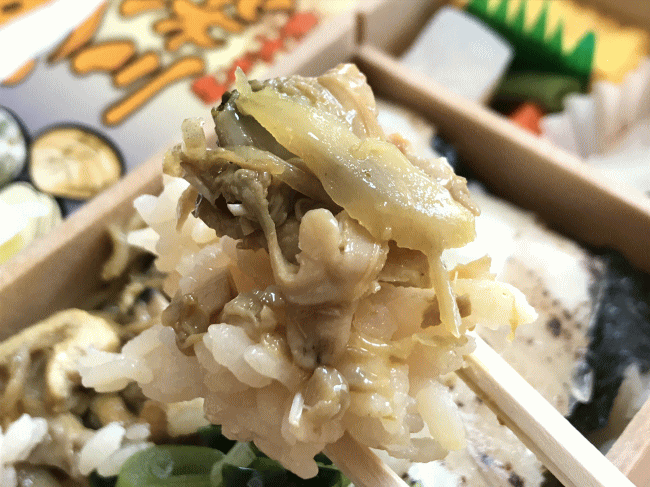 深川めしの、あさりとゴボウの生姜煮