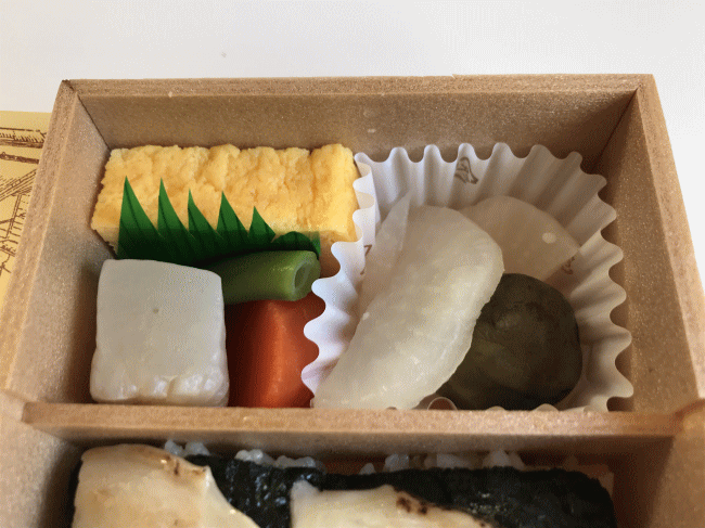 深川めしの漬物や副菜