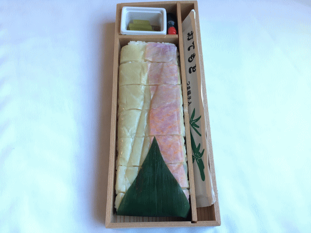 金目鯛押ずしの中身