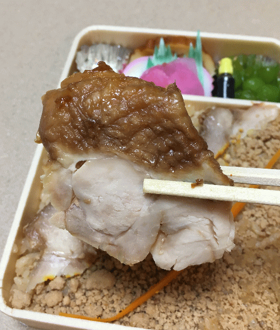 鳥めし(小田原駅、箱根湯本駅)の鳥焼き
