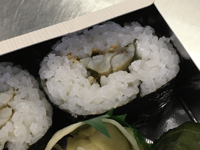 港あじ鮨の味わい太巻き