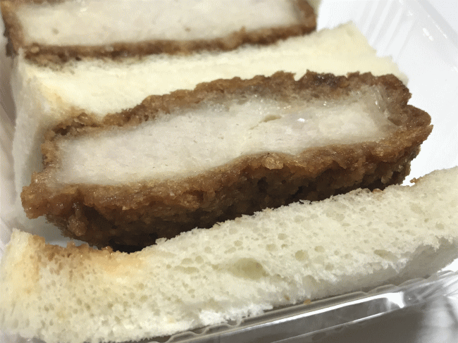 厚切り甲州かつサンド