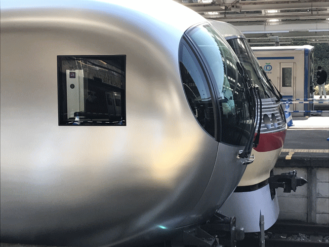 所沢駅の特急ラビュー