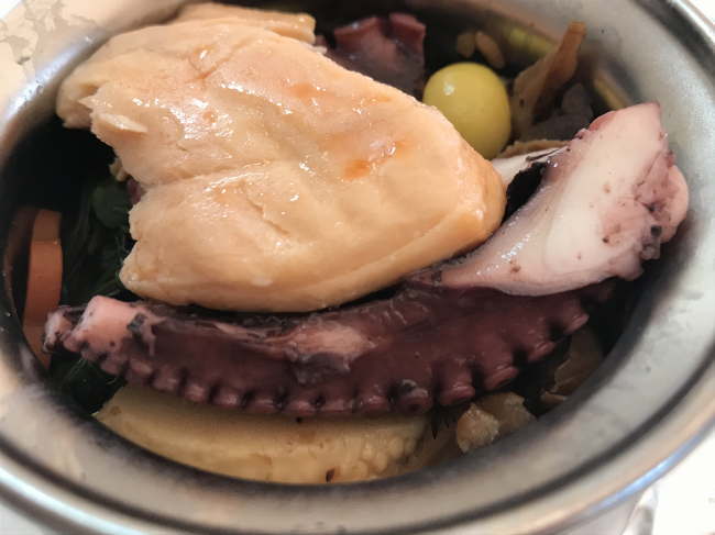 銀色のひっぱりだこ飯