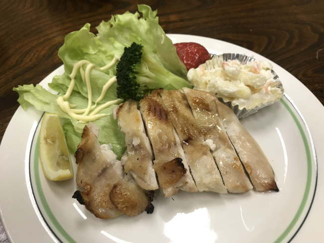 奥久慈しゃものステーキ