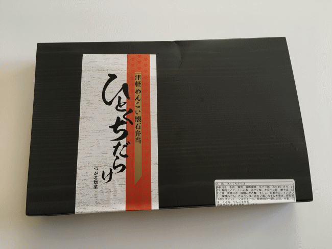 ひとくちだらけの外観と外箱