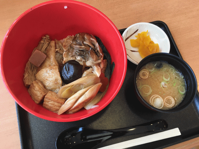 すきスキだるま丼（上信越自動車道の横川サービスエリア下り線）