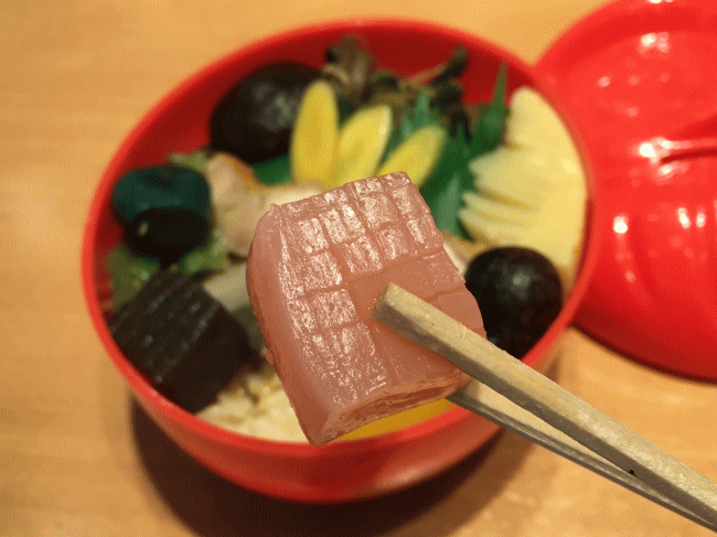 だるま弁当のこんにゃく