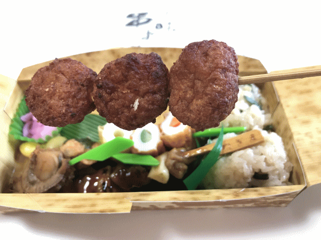 酒味の串ずくしの鶏つくね串