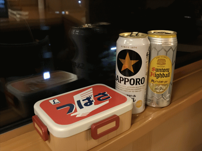 特急列車ヘッドマーク弁当「つばさ」